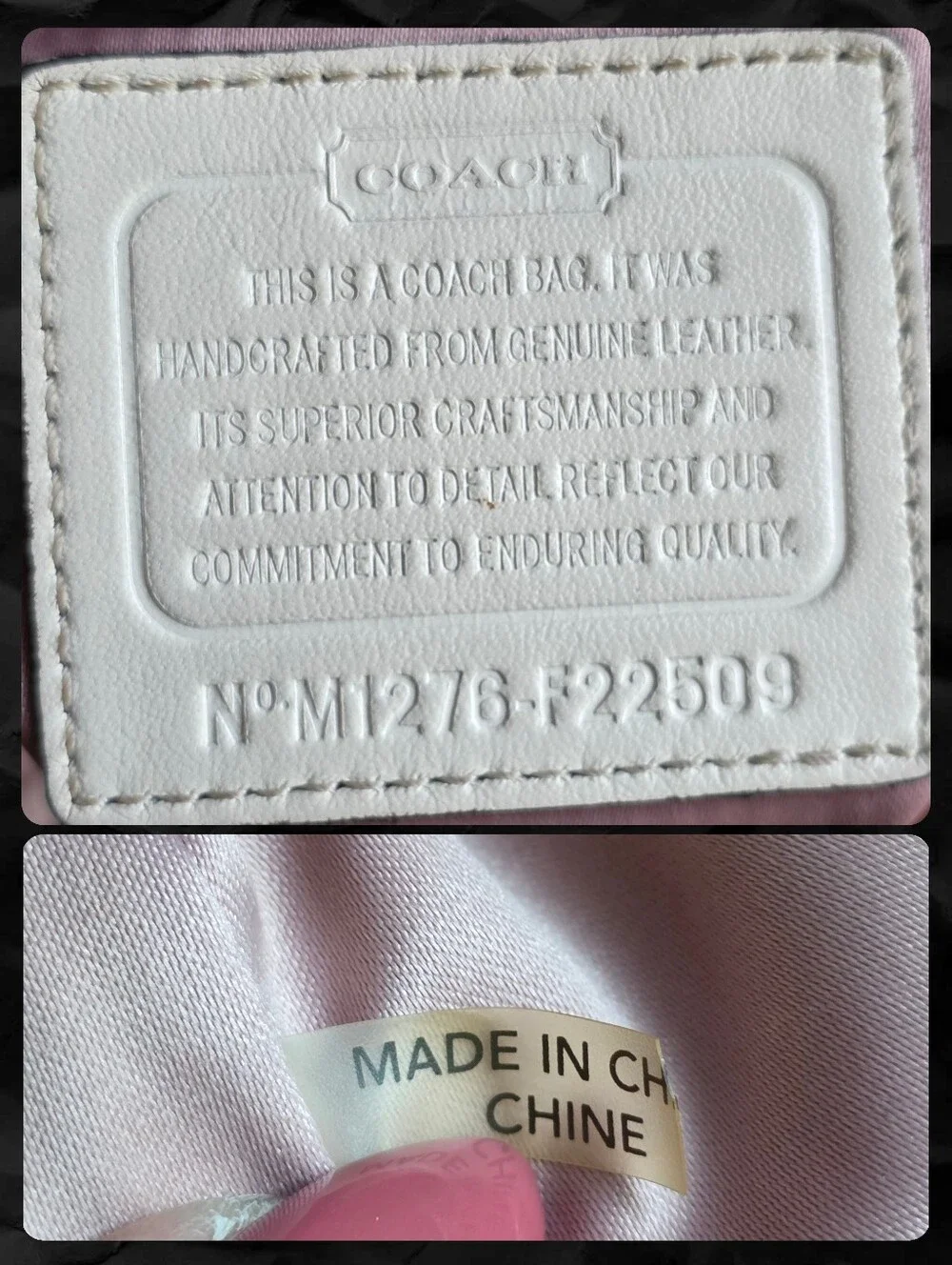 Coach F22509 Kristin Spectator Y2K Hobo White Tan Snake Embossed Leather Bag